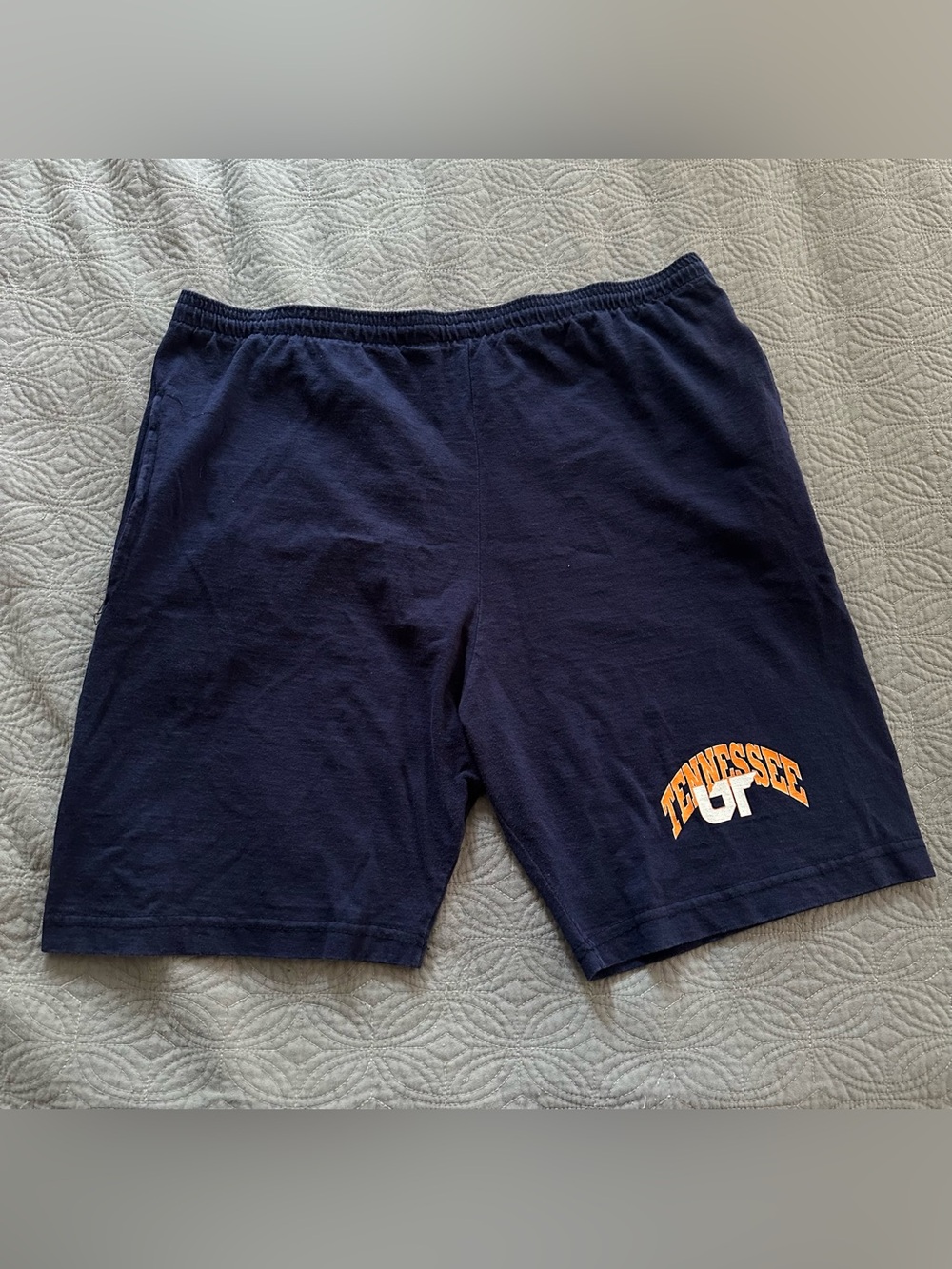 Vintage 1990s Tennessee Volunteers Navy Athletic Shorts